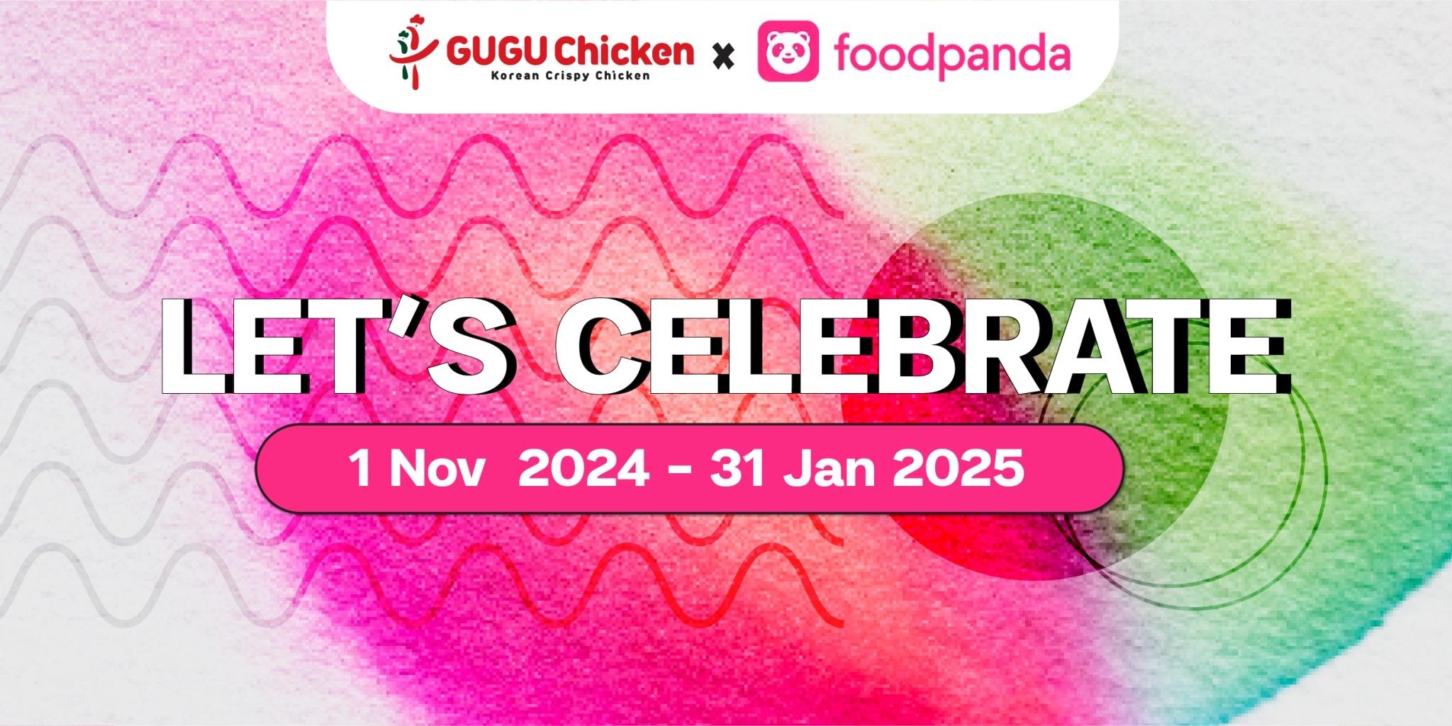 "LET'S CELEBRATE! Enjoy delicious deals delivered right to your door with Food Panda! 🐼🛵💨